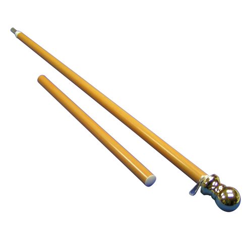 Aluminum Spinning Flagpole with Wood Grain Finish