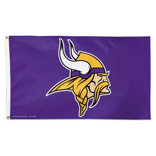 Minnesota Vikings Flag Deluxe 3'x5'