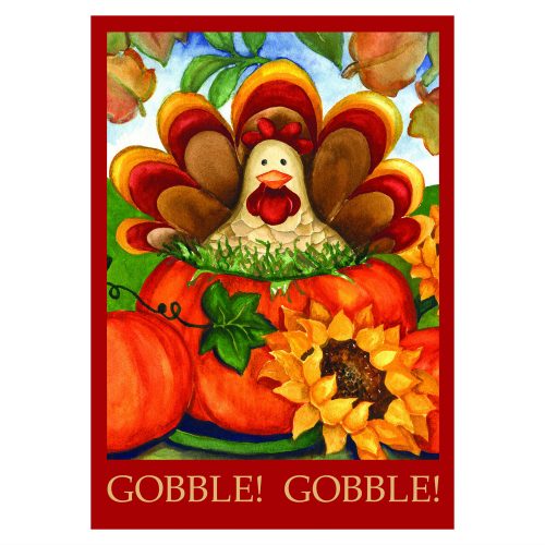 Autumn Turkey Garden Flag
