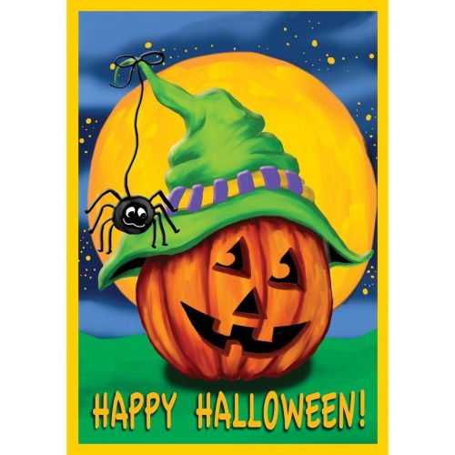 Halloween Hitcher Garden Flag