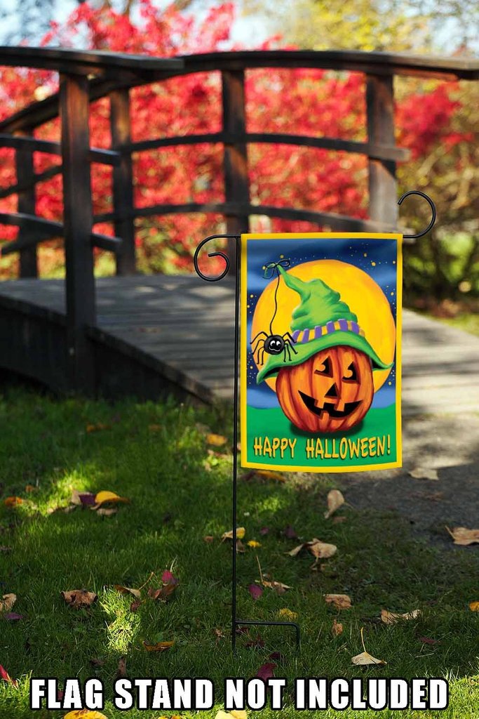 Halloween Hitcher Garden Flag (12.5 x 18") - Image 3