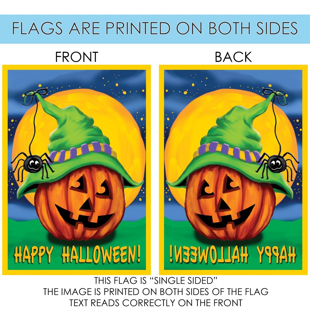 Halloween Hitcher Garden Flag (12.5 x 18") - Image 4