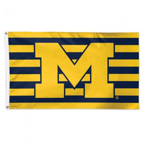 Michigan Stars and Stripes Deluxe Flag