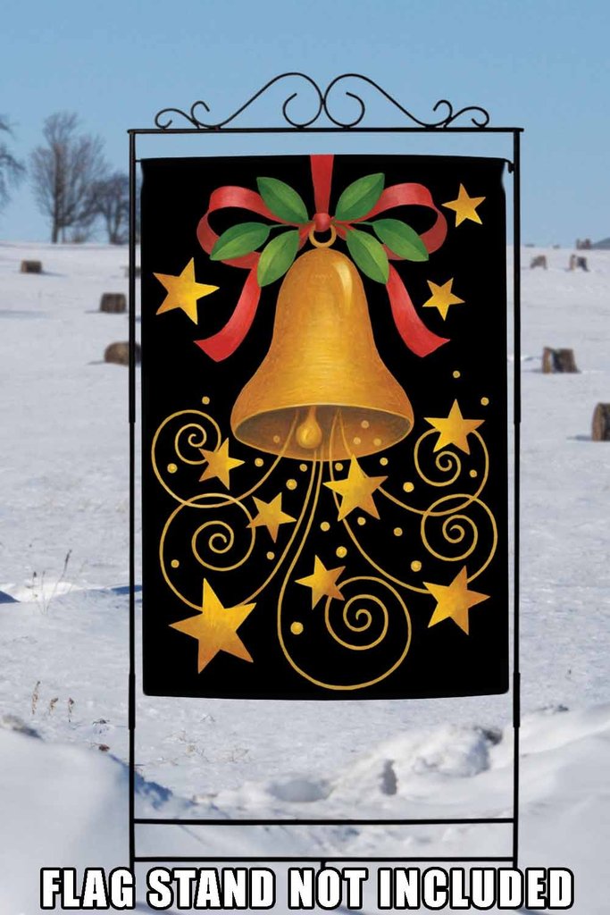 Christmas Bell Garden Flag (12.5 x 18") - Image 4