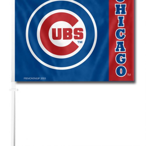 Chicago Cubs Car Window Flag