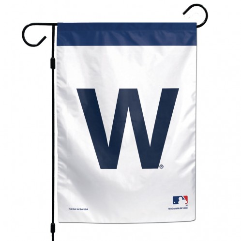 Chicago Cubs W Garden Flag