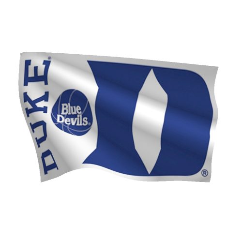 Duke Basketball Blue Devils Flag