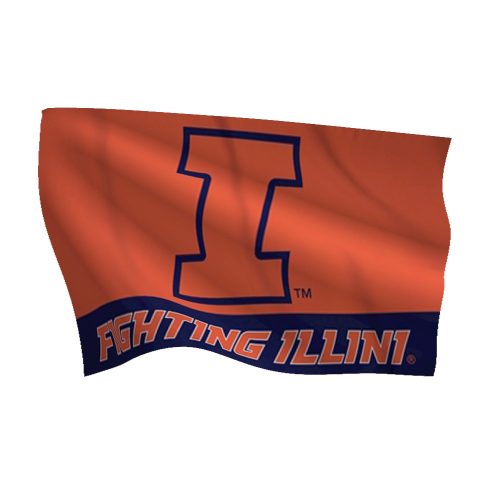 Illinois Fighting Illini Flag