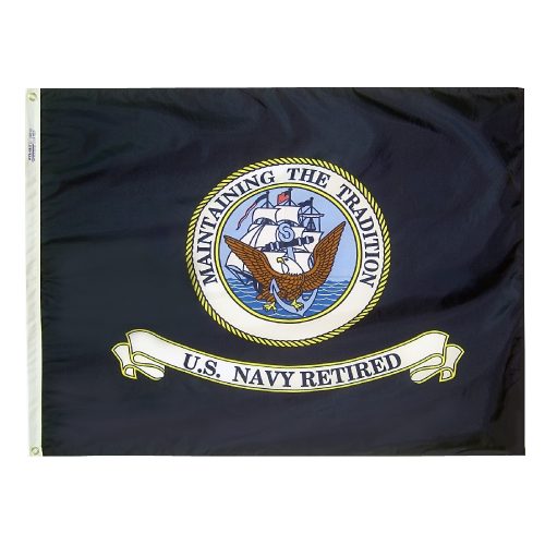 Navy Retired Flag