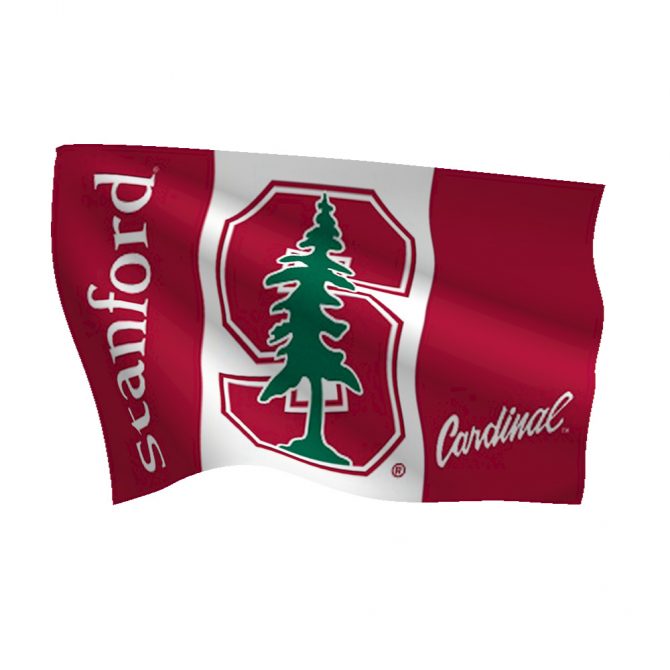 Stanford University Cardinals Flag