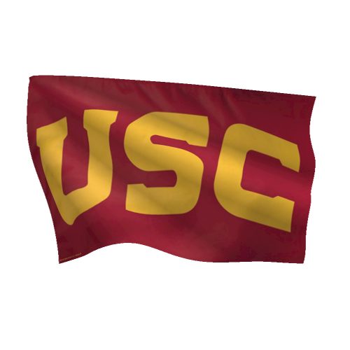University of Southern California Deluxe Flag