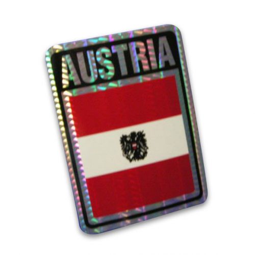 Vinyl Metallic Austria Decal