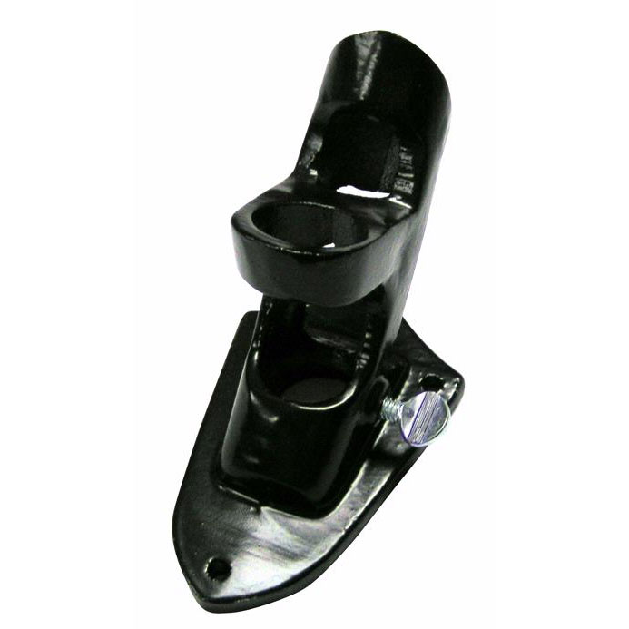 Black Cast Aluminum Multi-Purpose Flagpole Bracket