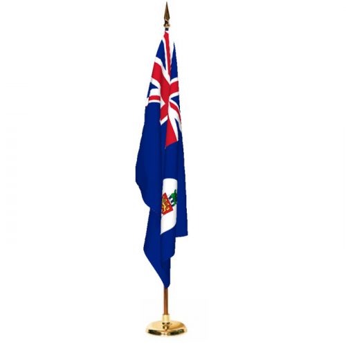 Indoor Cayman Islands Ceremonial Flag Set