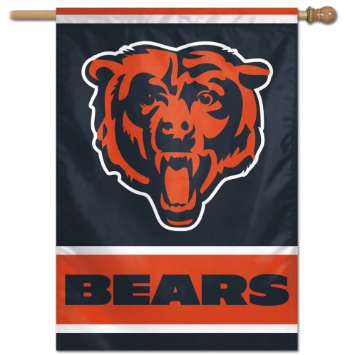 Chicago Bears Vertical Flag