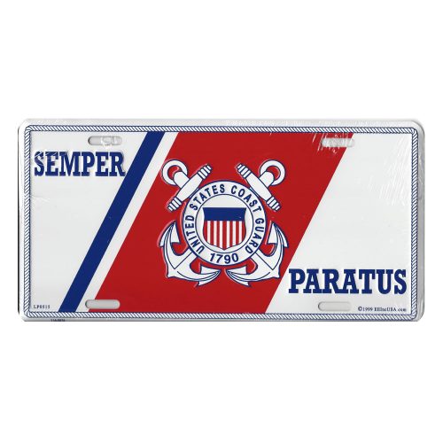 United States Coast Guard License Plate