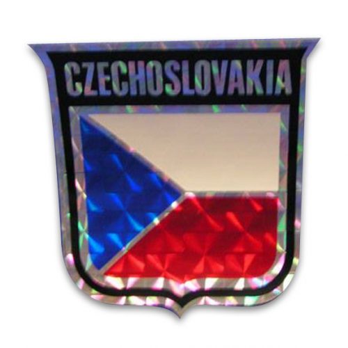 Vinyl Metallic Czechoslovakia Decal