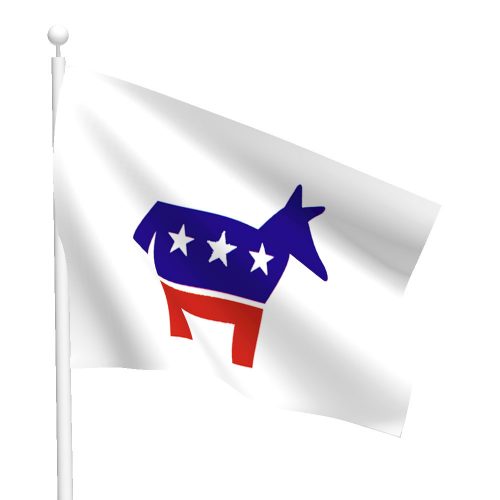 Democratic Donkey Flag