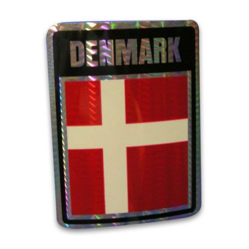 Vinyl Metallic Denmark Decal