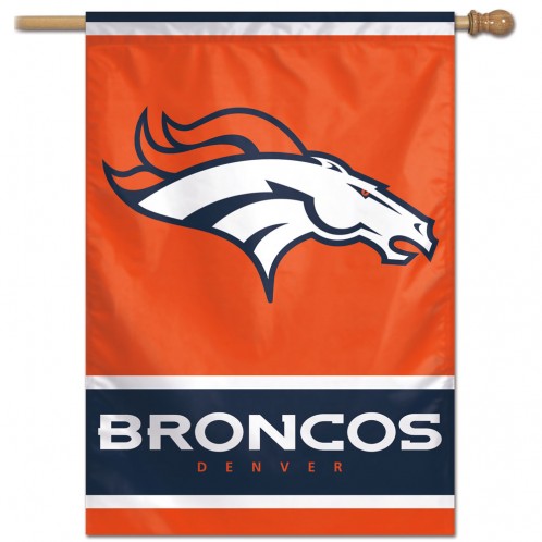 Denver Broncos Vertical Flag
