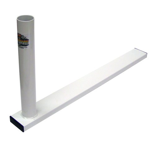 22' Fiberglass Flagpole Drive Over Base