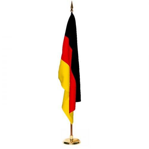Indoor Germany Ceremonial Flag Set