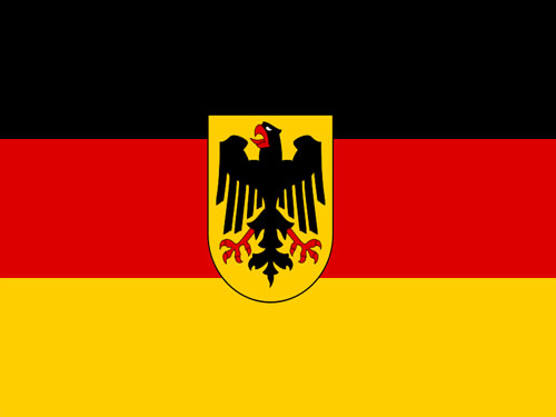 Germany with Seal Flag