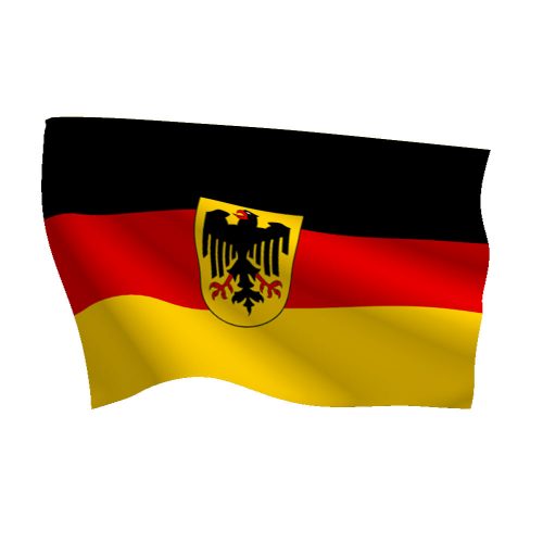 Germany with Seal Flag