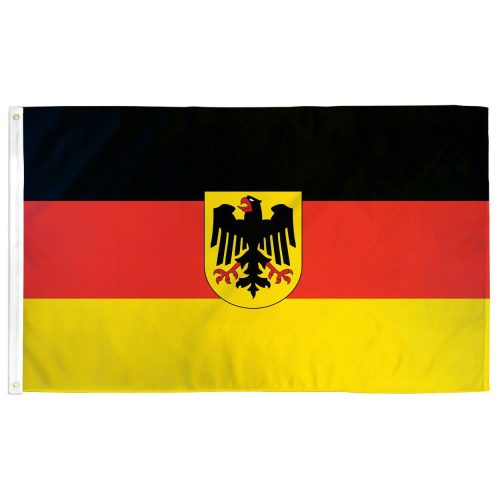 Polyester Germany with Seal Flag