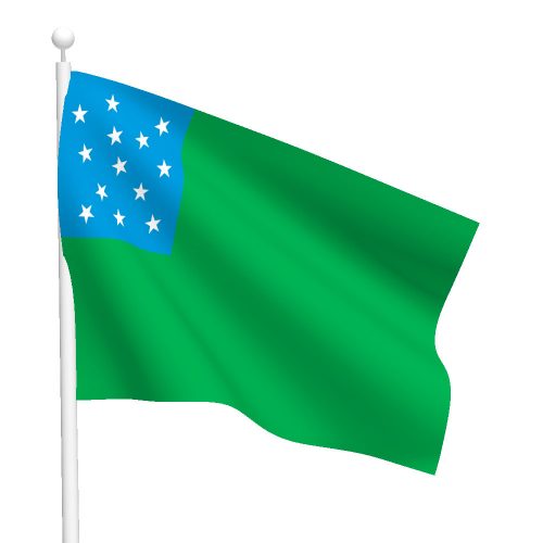 3ft x 5ft Green Mountain Boys Flag