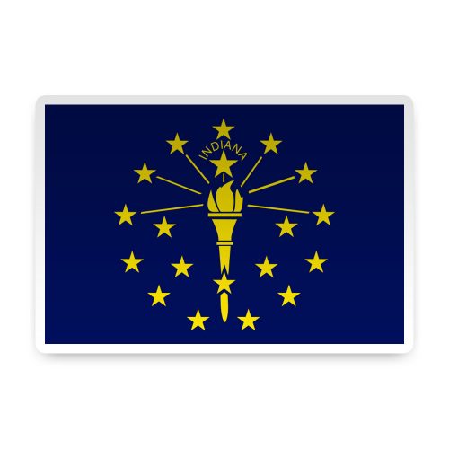 Indiana Sticker
