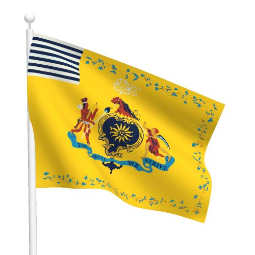 3ft x 5ft Philadelphia Light Horse Flag