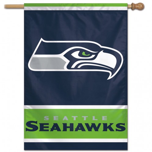 Seattle Seahawks Vertical Flag
