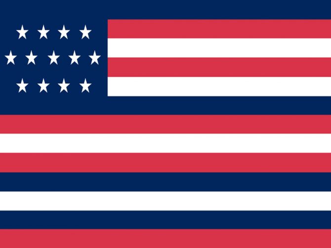 4in x 6in Serapis Flag with Staff and Spear