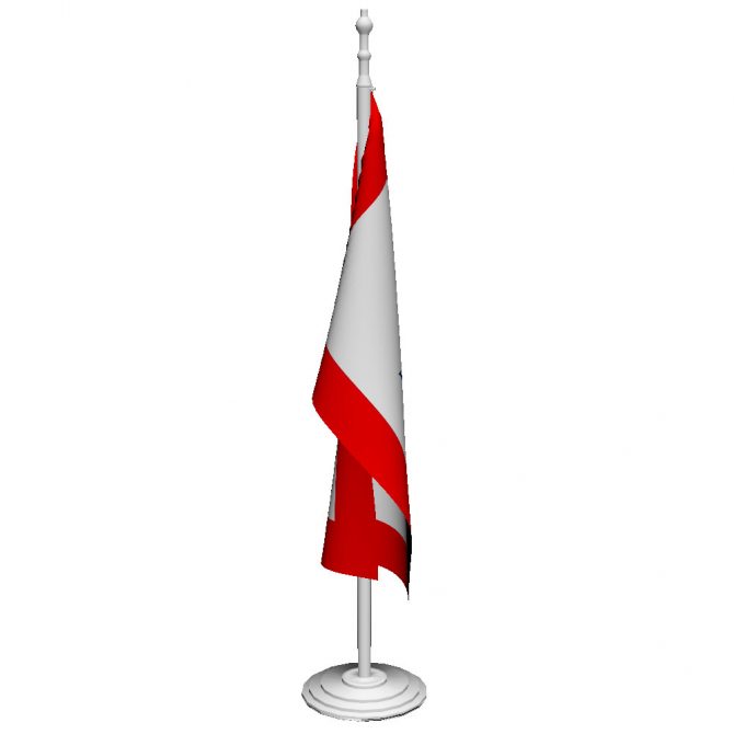 3ft x 5ft Service Star Flag