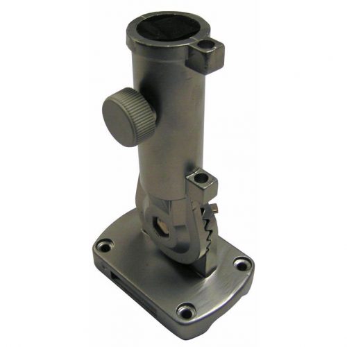 Silver Die Cast Aluminum Adjustable Flagpole Bracket