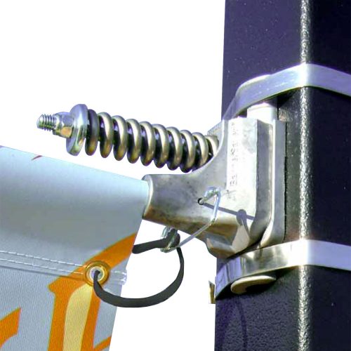 34" Spring-loaded Avenue Banner Bracket Set