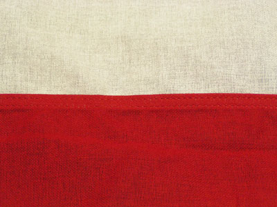 3ft x 5ft Cotton American Flag with Embroidered Stars, Heading and Grommets