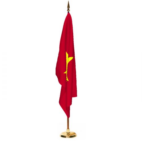 Indoor Vietnam Ceremonial Flag Set