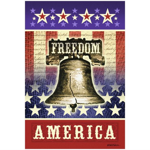 Freedom America Garden Flag