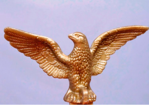 Styrene Plastic Eagle, 3/4 IN pole