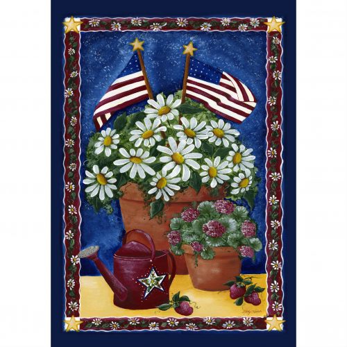 American Daisies Garden Flag