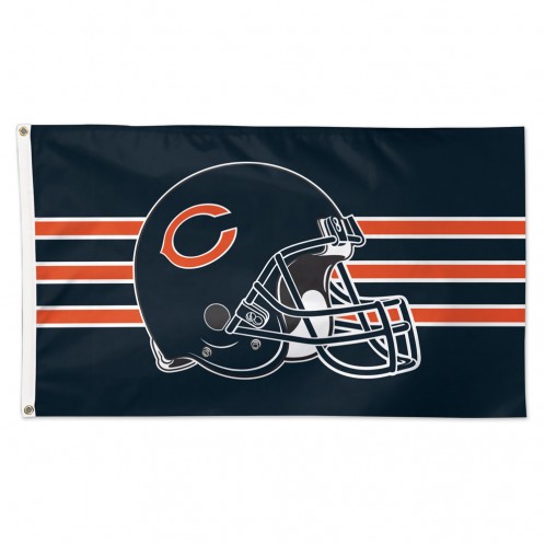 Chicago Bears Helmet Deluxe Flag