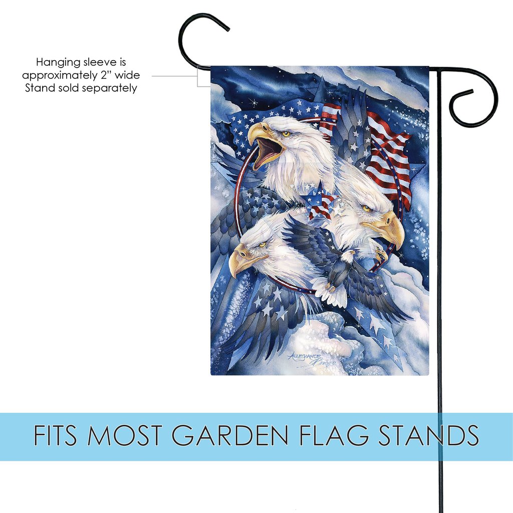 Fierce Allegiance Garden Flag - Image 2