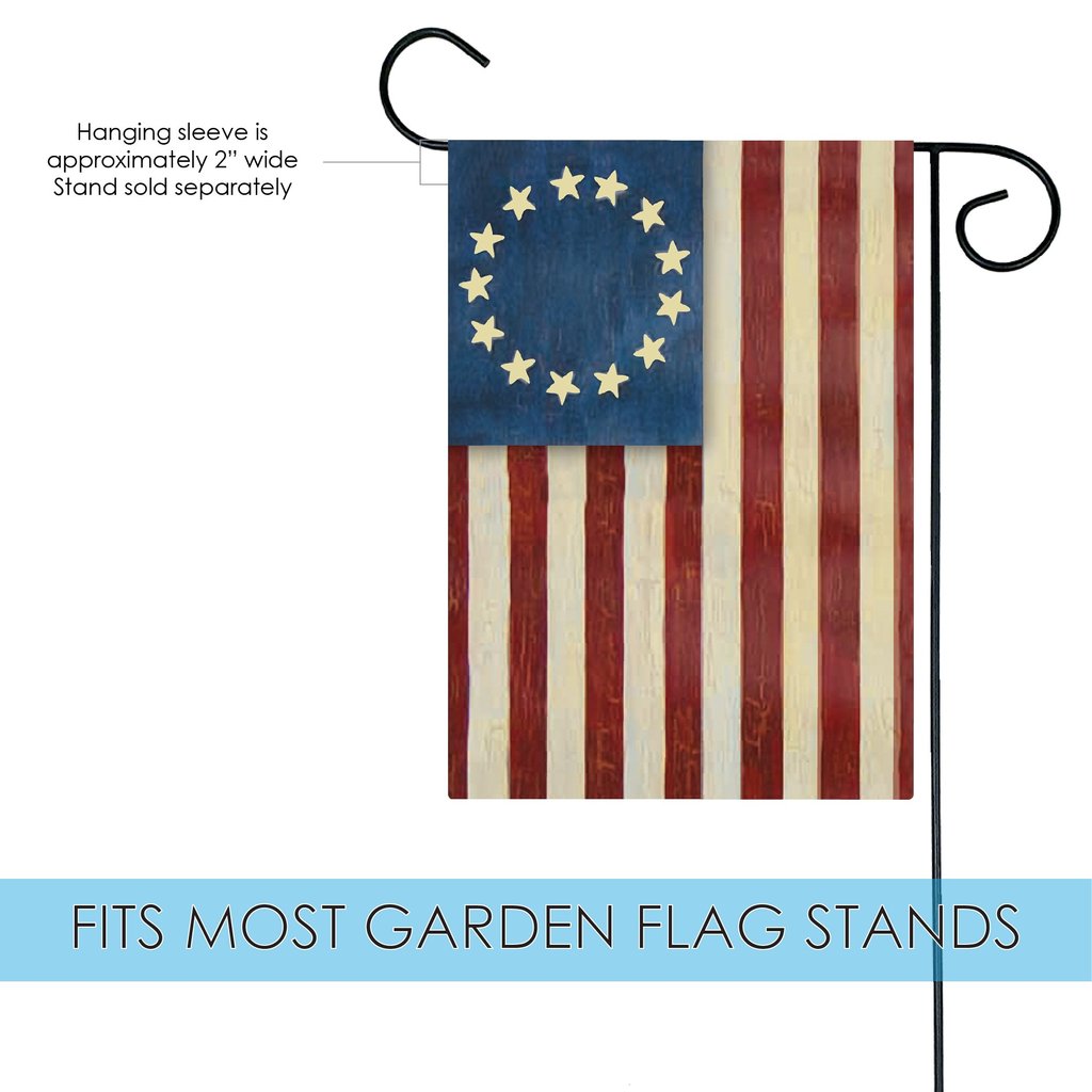 Betsy Ross Garden Flag - Image 2