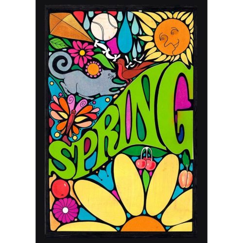 Groovy Spring Flag