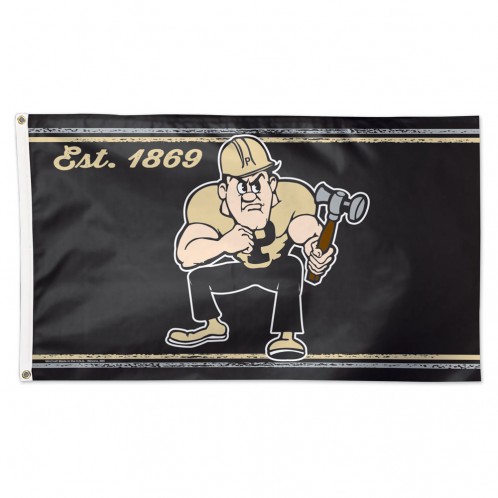 Purdue Pete Deluxe Flag
