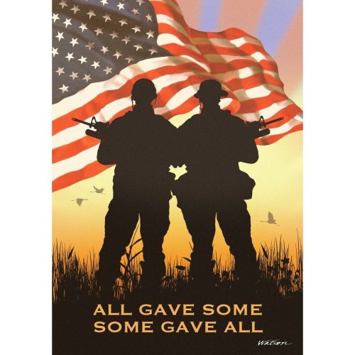 Some Gave All Garden Flag