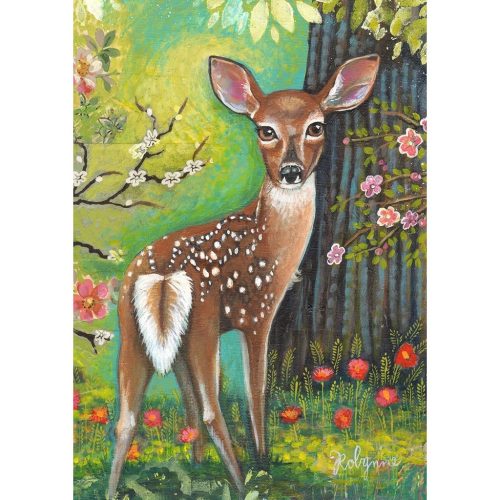 Whitetail Trail Garden Flag