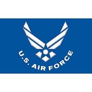 Air Force Logo Poly Flag